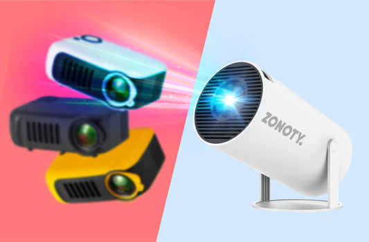 Zonoty's Zflix™ vs. Other Portable Projectors